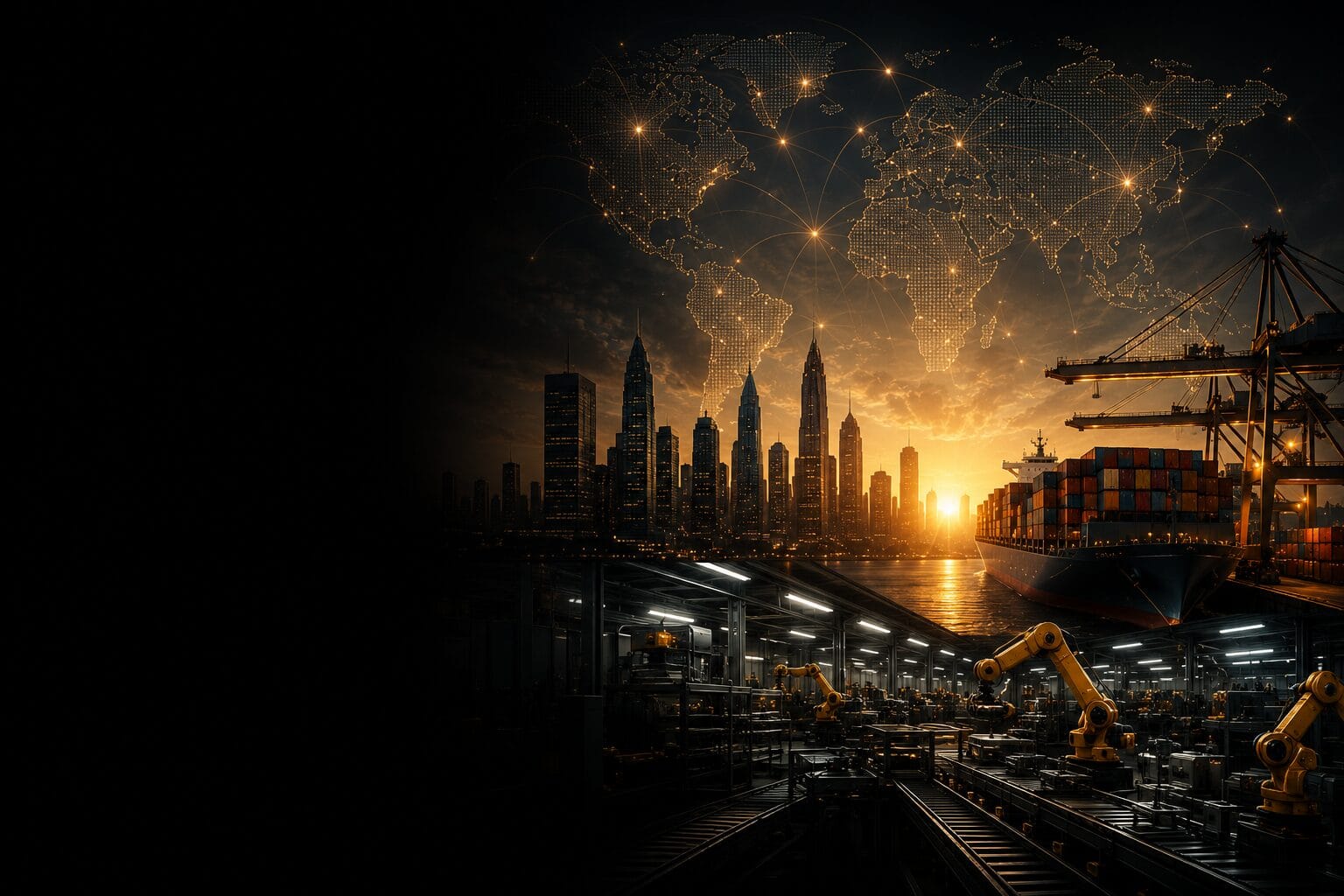 Manufacturing, Trade & Market Development Hero Background