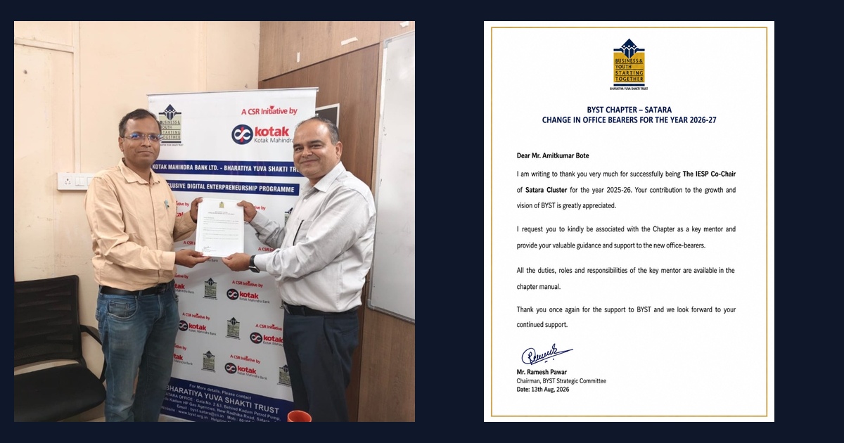 Trade Admire Group Founder Amitkumar Bote Recognised by BYST as Global Expansion Continues